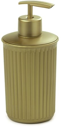 TATAY Soap Dispenser Baobab Easy to Clean & Refill Durable & Eco-Friendly | Soap Dispenser Bathroom | Recycled Plastic Material | Made in Spain | Easy to Clean | Leak-Proof Pump Dispenser