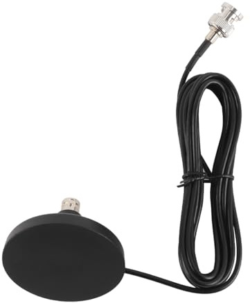 Ubric Antenna Extension Cable, BNC Male and Female Antenna with Strong Magnetic Base for Q9 Wireless Microphone, RG174 (3 Meters)