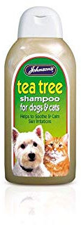 Johnsons Tea Tree Soothing Shampoo for Dogs 400ml