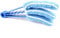 Ashley Housewares Triple Venetian Blind Cleaner - Removable, Hand Washable Microfibre Fabric Duster For Wet Or Dry Cleaning Of Slats