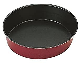 Ibili Molde Alto Venus 22 CMS, Stainless Steel, Rojo, 22 cm