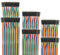 EDGELEC 120pcs 10cm Breadboard Jumper Wires Male to Male Multicolored Dupont Wire 3.9 inch 1pin-1pin 2.54mm Connector for DIY Arduino Raspberry PI 10 15 20 30 40 50 100cm Optional Ribbon Cables
