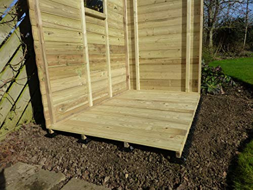 EcoBearer Shed Base Kit for an 8ft x 6ft with 6 bearers- Kit consists of 24