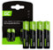 Green Cell 800mAh 1.2V 4 Stck Vorgeladene NI-MH AAA-Akkus - Batterien AAA, AAA Akkus Wiederaufladbar, Sofort Einsatzbereit, Geringe Selbstentladung, Ohne Memory-Effekt, AAA batterien Set