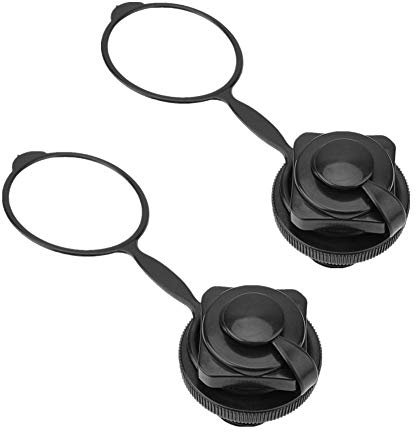 Tbest 2 stücke Schlauchboot Luftventil 22mm Schwarz Kunststoff Schlauchboot Ersatz Luftventil Schraub-Ventil für JILONG Schlauchboote