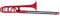 Cool Wind CTB-200 ABS Posaune mit Softcase rot
