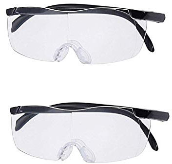 Big Vision Lupenbrille, 160-fache Presbyopic Eyewear macht alles Glas 2 Stück