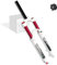 LvTu MTB Fahrrad Luft Vorderrad Gabel 26 27.5 29 Zoll, Ultraleicht Magnesiumlegierung Mountainbike Federgabel Gerades/Konisches Rohr for 1.5-2.45 Reifen(Straight Manual Lock Out,29 Zoll)