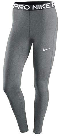 Nike Damen W Np 365 Tight Leggings, Smoke Grey/Heather/Black/White, XL EU