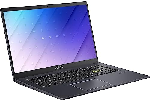 ASUS Laptop L510 Ultra Thin Laptop, 15.6” FHD Display, Intel Celeron N4020 Processor, 4GB RAM, 64GB Storage, Windows 10 Home in S Mode, 1 Year Microsoft 365, Star Black, L510MA-DH02