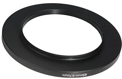 49mm to 67mm Step-Up Ring Filter adapter (49mm-67mm) Camera Filter Ring for 67mm UV ND CPL Filter (MPIXO)