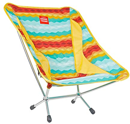 GRAND TRUNK Alite Mantis Stuhl | Leichter Stabiler Campingstuhl | Tragbarer, schneller und einfacher Aufbau | Rasenstuhl für Wandern, Rucksackreisen, Angeln und Strand - Horizon