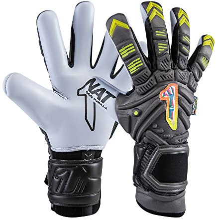 Rinat The Boss Stellar Pro Torwarthandschuhe, Grau, Erwachsene, Unisex, Größe 7