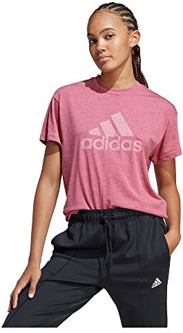 adidas Damen Winrs 3.0 T Shirt, Pnstme/White, L EU