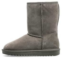 ara Damen Alaska Stiefelette, Light-Grey, 37 EU Weit