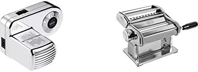 Marcato Pastadrive-Motor, Silber/Schwarz, PD-220V & Classic Nudelmaschine Atlas 150
