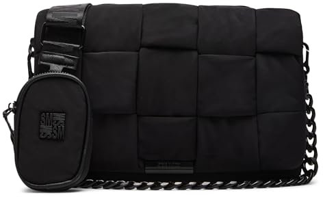Steve Madden Damen BFIONA Crossbody, Schwarz