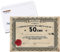 Auguriando Biglietto Auguri Attestato Certificato ENNE Attestato Diploma idea originale di compleanno anni Biglietti Divertenti Originali (50 anni)
