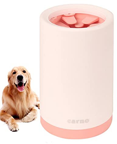 Yianyal Limpiador de pies para mascotas | Vaso de lavado para mascotas con cepillo de silicona, limpiador de pies portátil y reutilizable para mascotas, vaso de limpieza para pies y patas de gatos de
