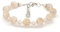 Sospiri Venezia - Bracciale da Donna con 9 Perle di Vetro Murano e 10 Cristalli di Boemia, Braccialetto Originale, Gioiello Ideale per Regalo, Made in Italy con Certificato (rosa)