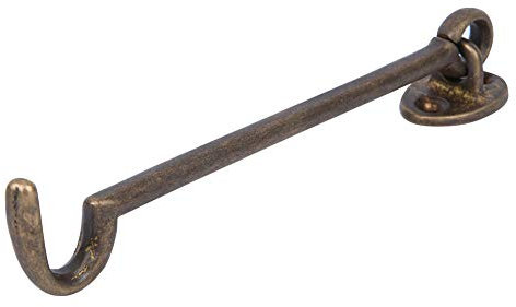 Sicherheits-Fensterschlösser, Fabrik, Supermarkt, Antiker Windhaken aus Reinem Kupfer für das Heimbüro (Bronze)