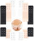 12 Stück BH Verlängerung 2 Haken, Stretch BH Erweiterung 2 Haken, Bra Extender Weich Elastische BH Verschluss Verlängerung, BH-Verlängerer für Mädchen Damen Schwangere(Beige, Schwarz, Weiß-2 Haken)