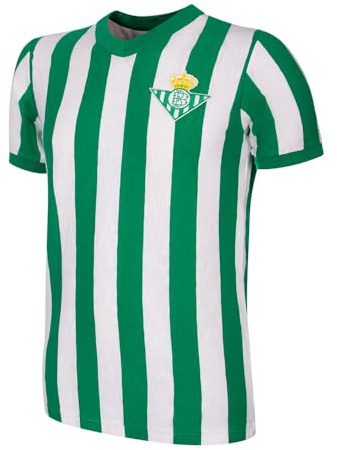COPA - Retro Fußballtrikot Herren - Real Betis 1958/59 - Grün - Weiß - 100% Flammenbaumwolle