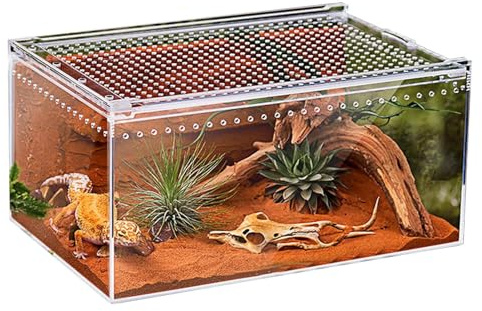 Hogvinnatil Terrarium für Spinnen | Terrarium aus Acryl für Reptilien