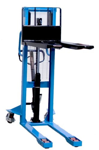 HanseLifter Hochhubwagen SDJ1012 mit 1.000 kg Tragfähigkeit und 1.200 mm Hub, Lichtblau