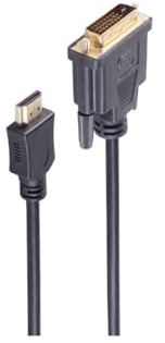 Shiverpeaks® BASIC-S HDMI auf DVI-D Kabel, 2m, Stecker (24+1), vergoldete Kontakte, High-Speed