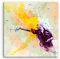 Paul Sinus Art Dart 60x60cm Wandbild SPORTBILD Aquarell Art tolle Farben