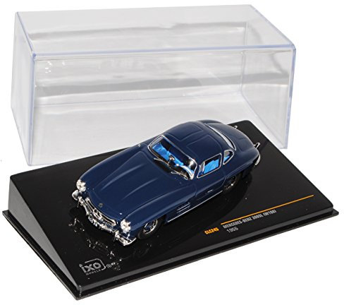 Ixo Mercedes-B 300SL Coupe Dunkel Blau W198 1954-1963 Flügeltürer CLC245 1/43 Modell Auto