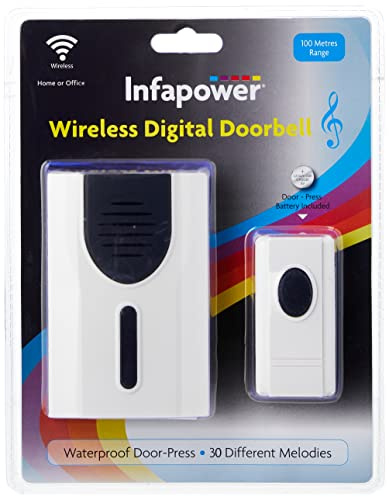 Infapower X019 - Wireless Digital Doorbell
