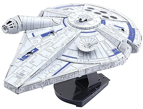 fascinations ICONX Star Wars Solo Lando's Millennium Falcon 3D Metal Model Kit