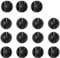 URAQT Clips de Cable, 15 Piezas Organizador de Cable Duraderos, con Autoadhesivo Fuerte para TV PC Laptop Cargador o Ratón Hogar Oficina