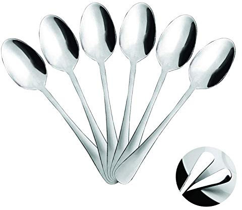 Mr. Spoon 6 cucharas soperas Acero INOX. Colección Minimal 20 x 4,4 cm