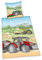 Herding Young Collection Bettwäsche-Set, Traktor-Wendemotiv, Baumwolle, Mehrfarbig, Deutsche Größe