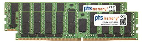 PHS-memory 128GB (2x64GB) Kit RAM Speicher kompatibel mit Apple MacPro7,1 (24-Core + 28-Core CPU) DDR4 LRDIMM 2933MHz PC4-23400-L