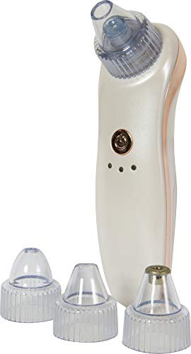 Peach Beauty Mitesserentferner, Porenreiniger, Blackhead Remover, Mitesser Sauger, Vakuum Porensauger, Elektrisch mit 3 Einstellungen, 4 Aufsätzen