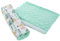 Medi Partners Gurtpolster Schulterpolster für Auto 17x22cm Baby 100% Baumwolle Minky doppelseitig Autogurt Gurtschutz Sportwagen scheuerstellen (minze Igel mit minzer Minky)