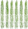 LELUSH Artificial Hanging Vines Plants, 6 Pack Fake Trailing Weeping Ivy Greenery Drooping Hanging Plant for Room Bedroom Decor Garden Wedding Hanging Pot Plant Wall Decoration