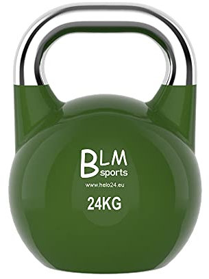 Kettlebell Schwunghantel Kugelhantel Rundgewicht Kraft Metall Farbe B 24 kg