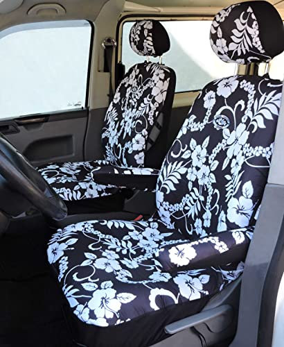 Aloha Hawaii Autositzbezüge (1 PAAR) Auto Schonbezug Sitzbezug für das Auto Sitzbezüge Sitzbezug Autositz Vordersitze