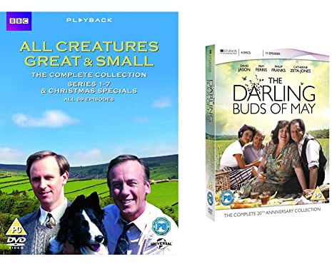All Creatures Great and Small Complete Collection [DVD] [2013] & The Darling Buds of May - Complete Collection 20th anniversary [DVD]