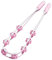 cn herb Rücken, Taille, Schultern, Beine, Wirbelsäule, Halswirbelsäule Massagegerät, Acht-Rad-Pull-Zurück-Massagegerät, Rückziehstreifen (Rosa)
