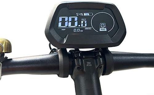 E-Bike Display Elektrisches DZ43 LCD Instrument Intelligenter Bildschirm IPX5 Wasserdicht für Bafang BBS01, BBS02, BB-SHD