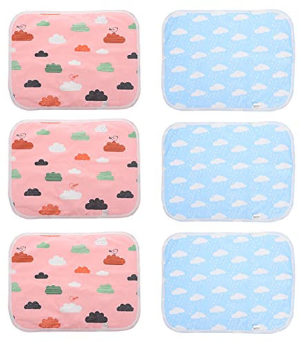 minkissy 6stücke Pet Hamster Mat Teiliges Waschbare Schlafmatten Für Meerschweinchen Und Kleintiere Aus rutschfest Für Käfige Und Freilaufgehege Gemütliche Nestmatte Für Kleinen