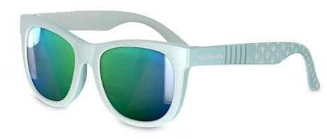 Suavinex, Sonnenbrille für Babys 0-12 Monate, Neugeborene, Polarisiert, mit UV 400 Filter, 100 Prozent UVA- und UVB-Schutz, mit Schutzhülle, sehr Flexibel und Leicht, Quadratische Form, Grün