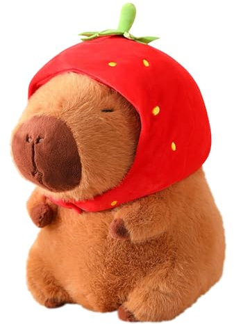 AVCXEC Juguete De Peluche Capybara, 23cm Simulación Carpincho Juguetes Capybara Peluche Realista Simulación Capybara Peluche Juguetes Capybara Peluche Capibara Peluche para Niños et Niñas