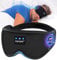Sleep Headphones Bluetooth Sleep Mask with Headphones,TOPOINT Upgraded 3D Wireless Music Eye Mask with Bluetooth Headphones, Sleeping Headphones with HD Stereo Speakers for Travel/Nap/Meditation
